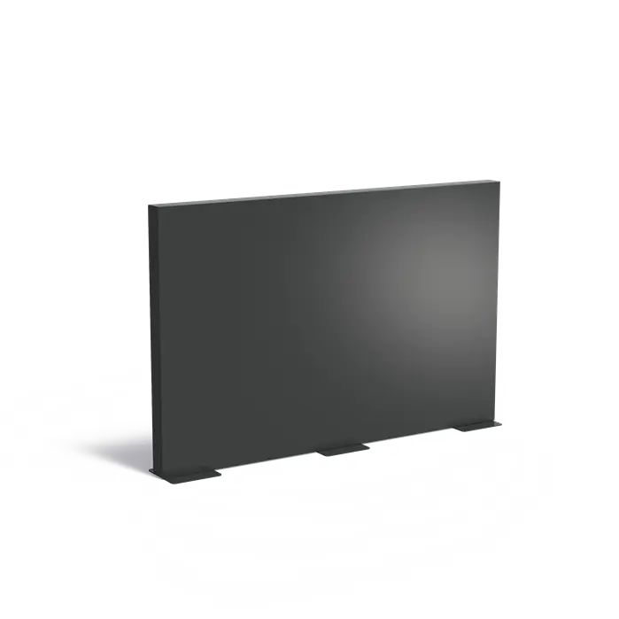 Tuinmuur | Aluminium Tuinwand 300 x 15 x 194 cm
