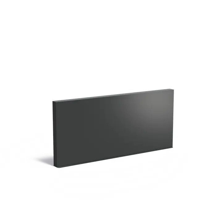 Tuinmuur | Aluminium Tuinwand 300 x 15 x 135 cm