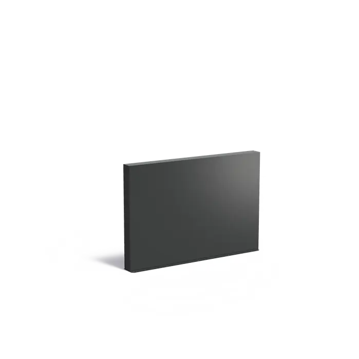 Tuinmuur | Aluminium Tuinwand 200 x 15 x 135 cm