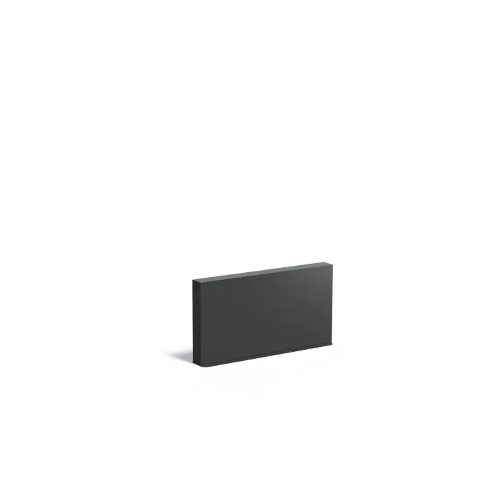 Tuinmuur | Aluminium Tuinwand 150 x 15 x 80 cm