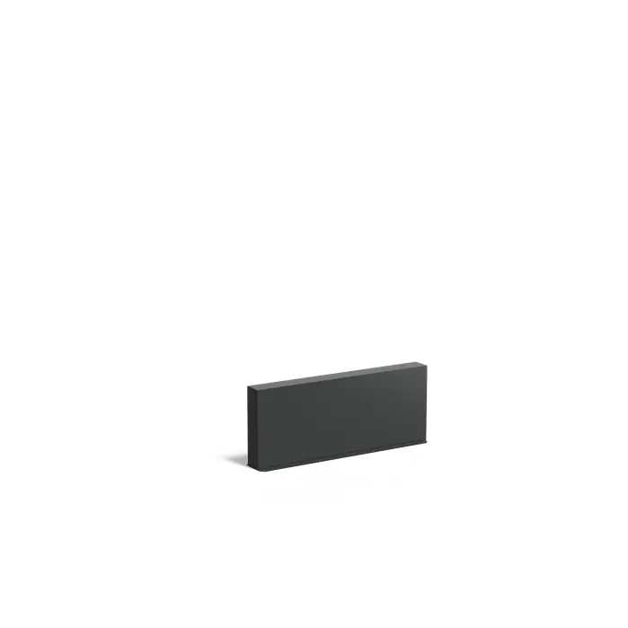 Tuinmuur | Aluminium Tuinwand 150 x 15 x 60 cm