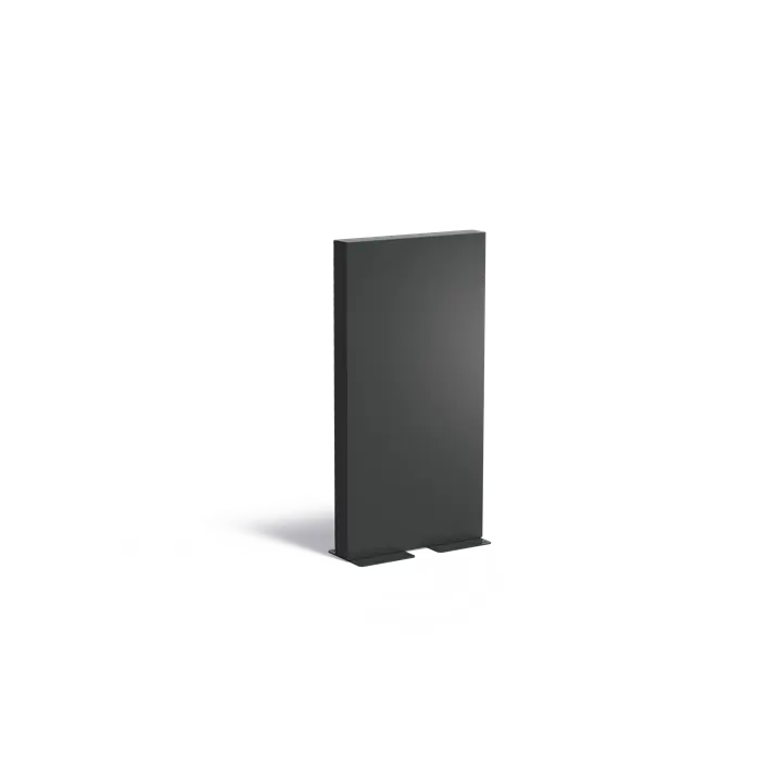 Tuinmuur | Aluminium Tuinwand 100 x 15 x 194 cm