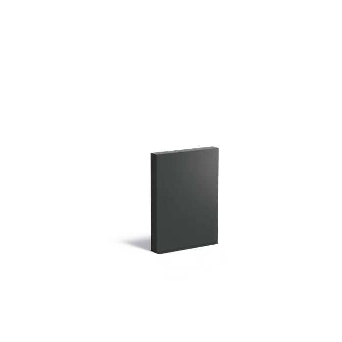 Tuinmuur | Aluminium Tuinwand 100 x 15 x 135 cm