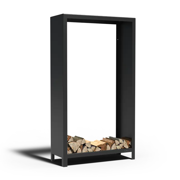 Houtopslag Staal 100 x 40 x 180 cm - Haardhout Opslag