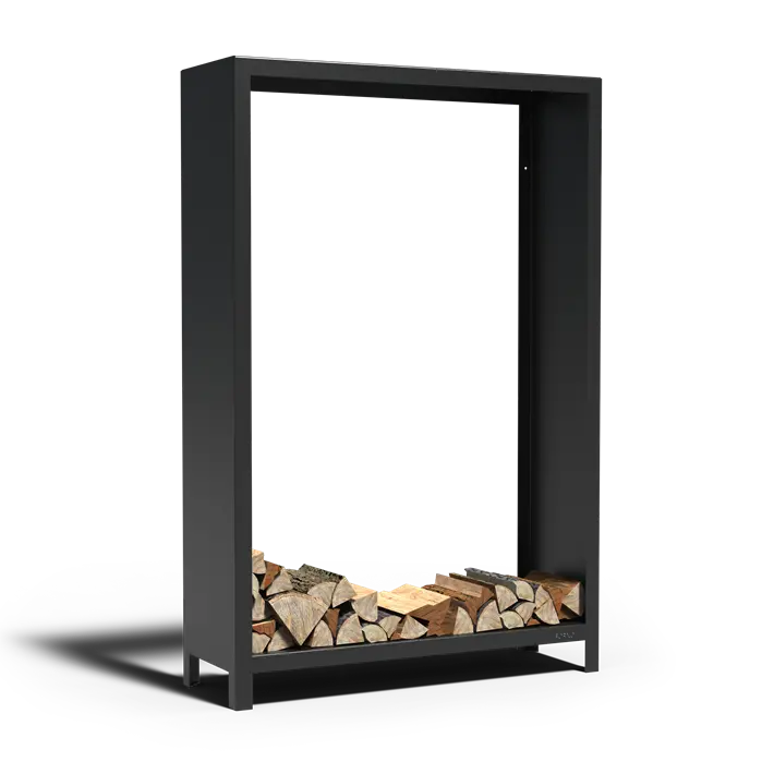 Houtopslag Staal 120 x 40 x 180 cm - Haardhout Opslag