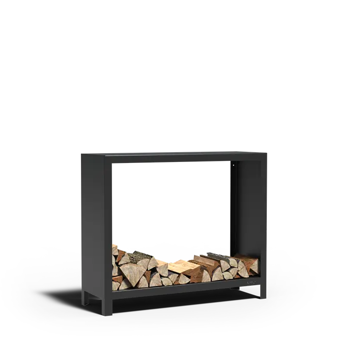 Houtopslag Staal 120 x 40 x 100 cm - Haardhout Opslag