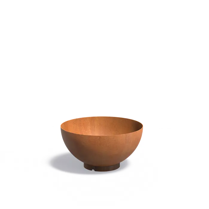 Cortenstaal Plantenbak Rond 80 x 41 cm - Met Bodem