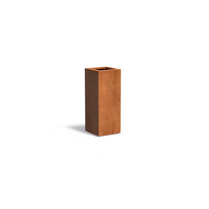 Cortenstaal Plantenbak 40 x 40 x 100 cm