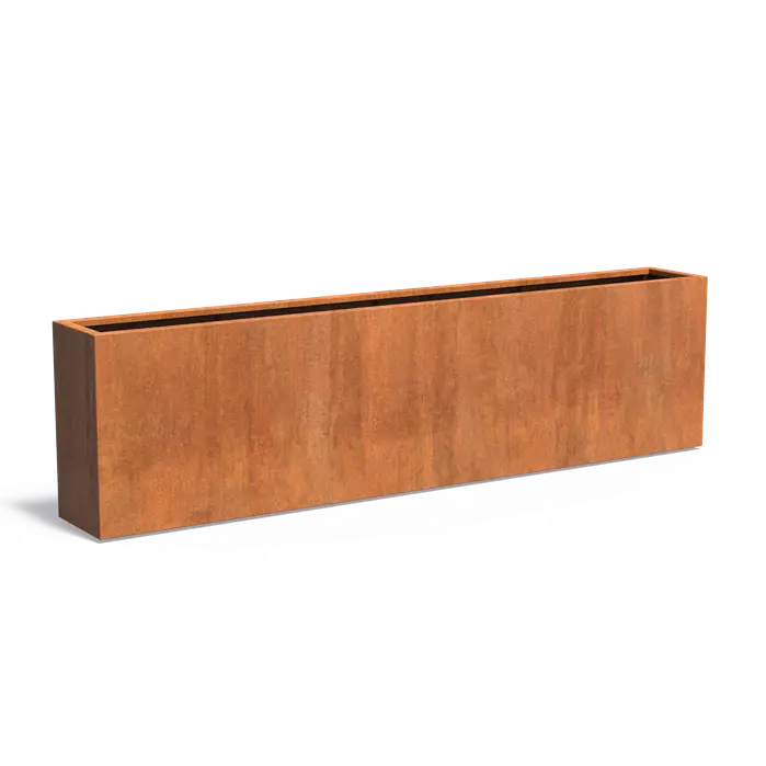 Cortenstaal Plantenbak 300 x 40 x 80 cm