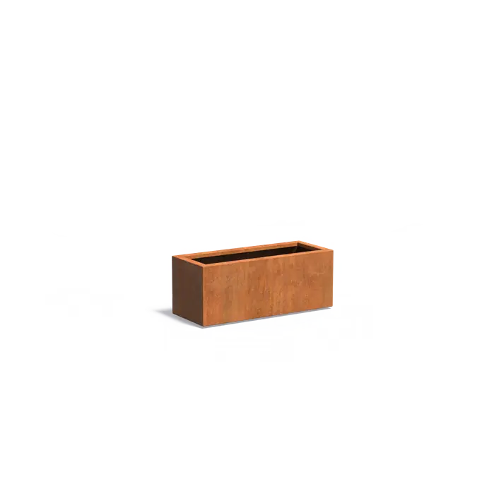 Cortenstaal Plantenbak 100 x 40 x 40 cm