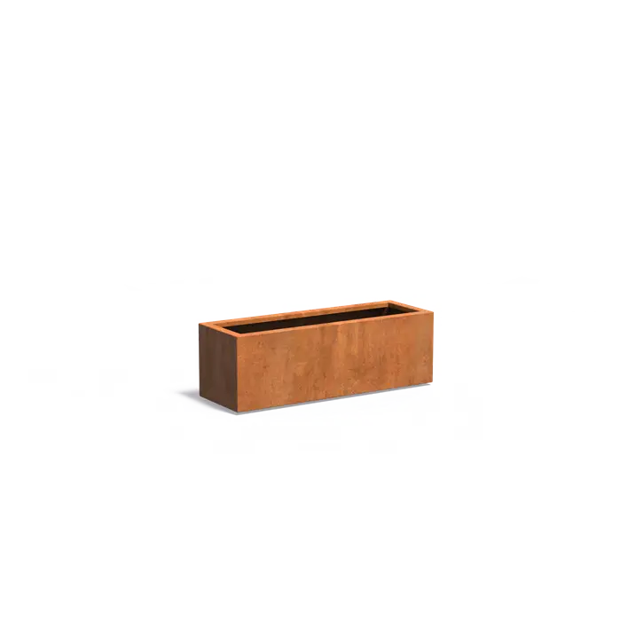 Cortenstaal Plantenbak 120 x 40 x 40 cm
