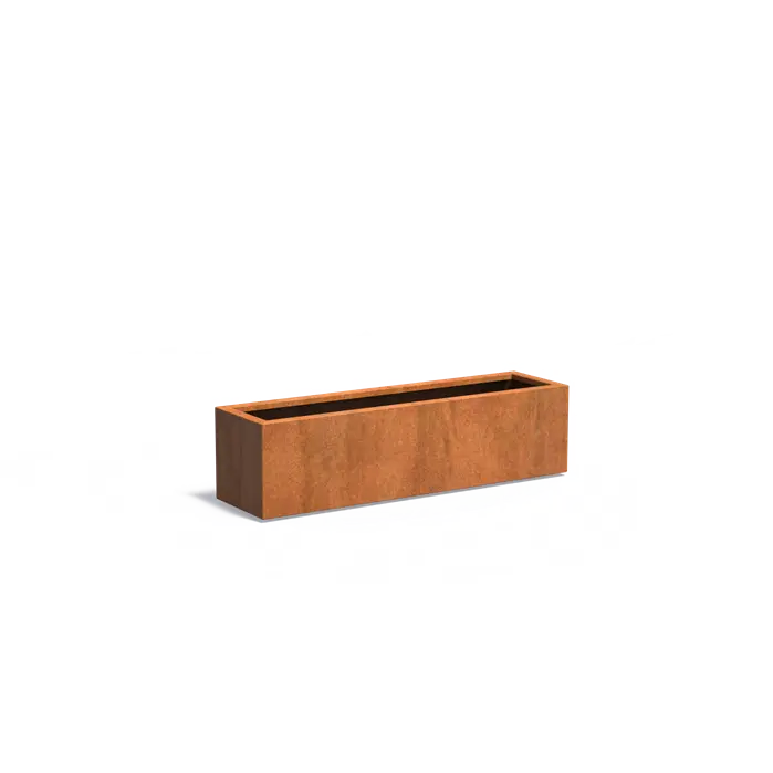 Cortenstaal Plantenbak 150 x 40 x 40 cm