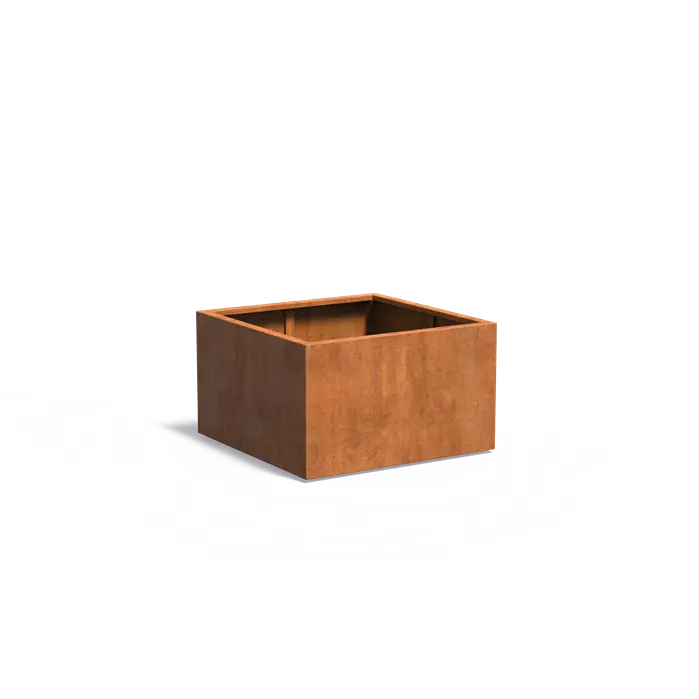 Cortenstaal Plantenbak 100 x 100 x 60 cm