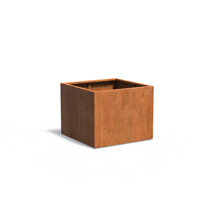 Cortenstaal Plantenbak 100 x 100 x 80 cm