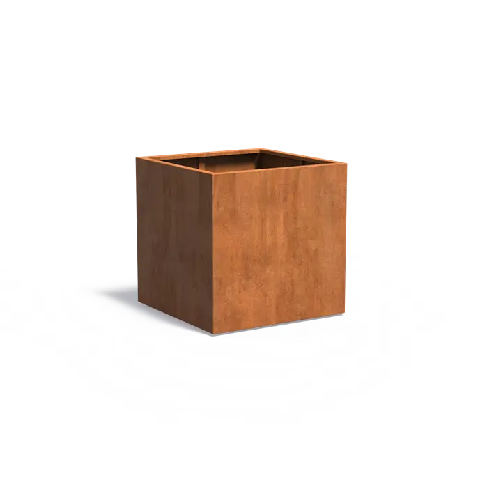 Cortenstaal Plantenbak 100 x 100 x 100 cm