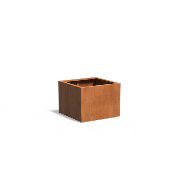 Cortenstaal Plantenbak 80 x 80 x 60 cm