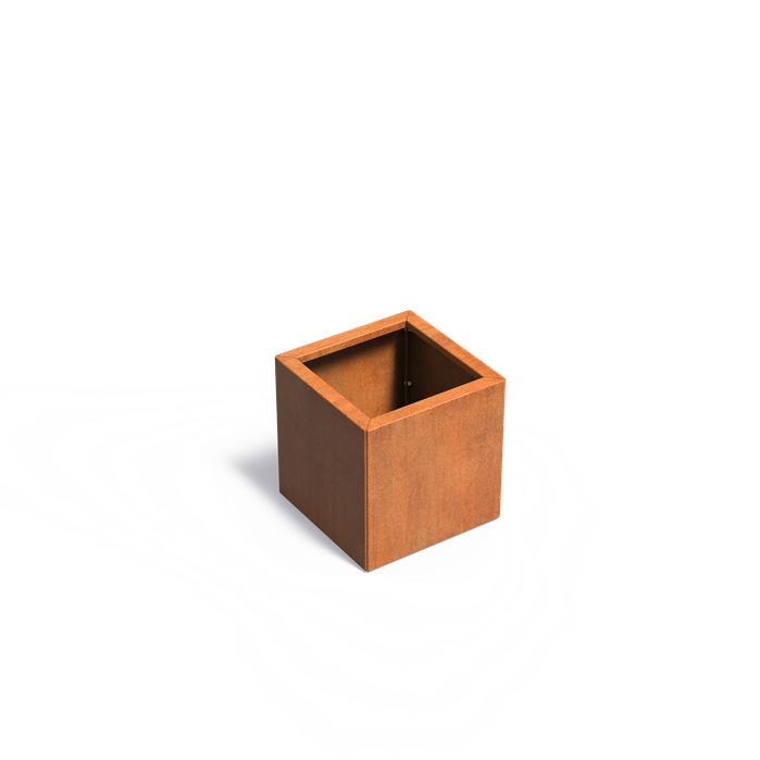 Cortenstaal Plantenbak 50x50x50 cm - Zonder Bodem