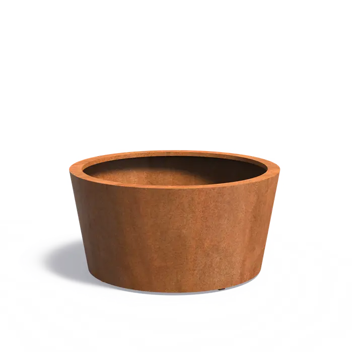 Cortenstaal Plantenbak Rond 120 x 60 cm