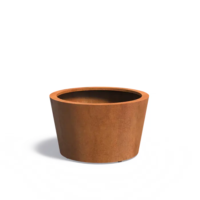 Cortenstaal Plantenbak Rond 100 x 60 cm
