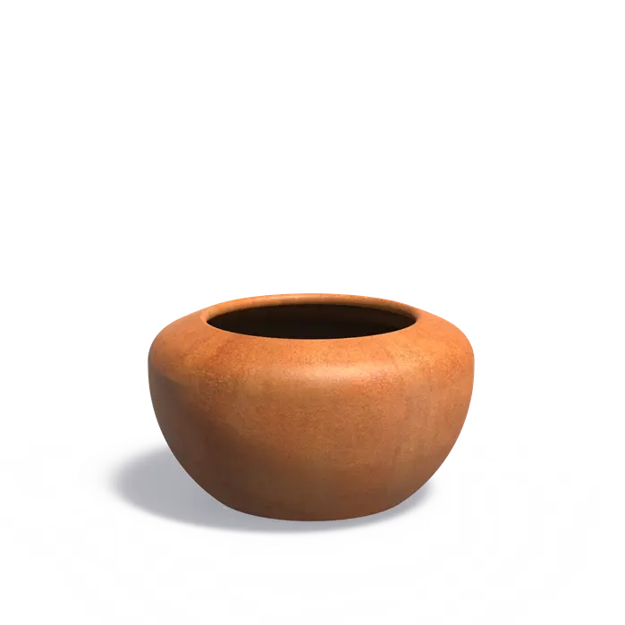 Cortenstaal Plantenbak Rond 78 x 43.1 cm - Met Bodem