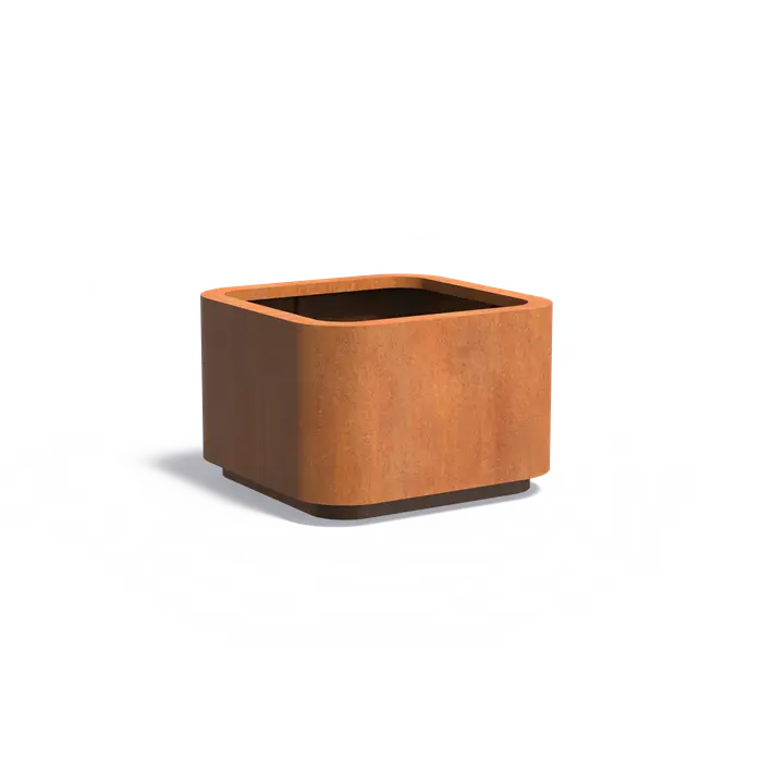 Cortenstaal Plantenbak 120 x 120 x 80 cm