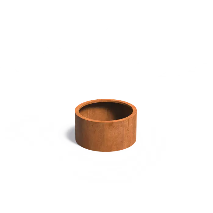 Cortenstaal Plantenbak Rond 80 x 40 cm - Zonder Bodem