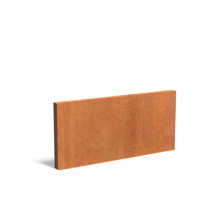 Cortenstaal Wand - Muur 300 x 15 x 135 cm