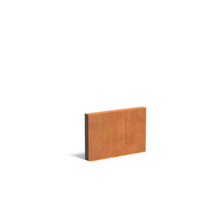 Cortenstaal Wand - Muur 150 x 15 x 100 cm