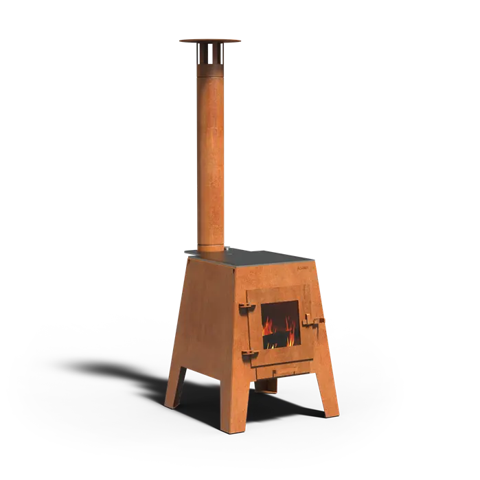 Cortenstaal Buitenkeuken DAMM 70 x 90 x 200 cm