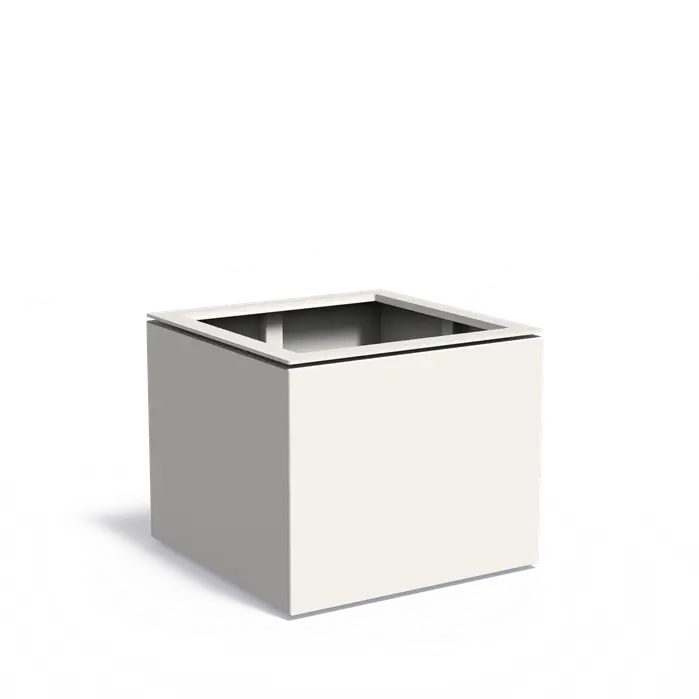 Aluminium Plantenbak 83 x 83 x 70 cm - Met Rand