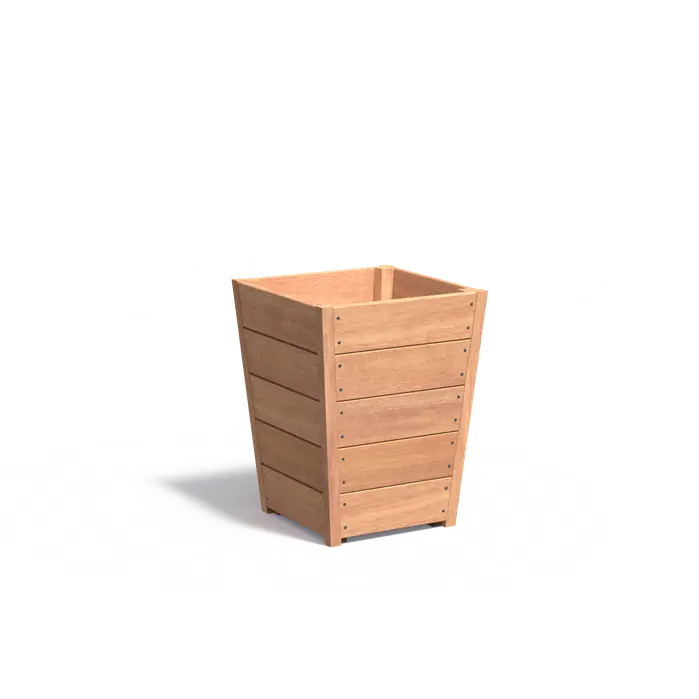 Plantenbak Hardhout 55 x 55 x 71.2 cm