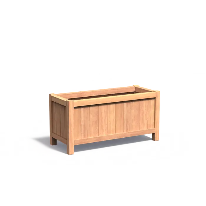 Plantenbak Hardhout Op Poten 120 x 50 x 60 cm