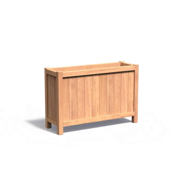 Plantenbak Hardhout Op Poten 120 x 40 x 80 cm