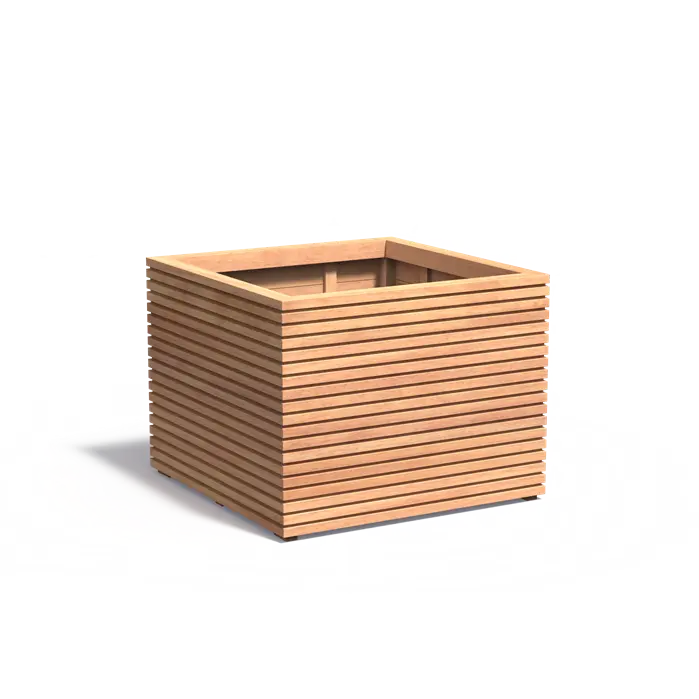 Plantenbak Hardhout 100 x 100 x 74.6 cm
