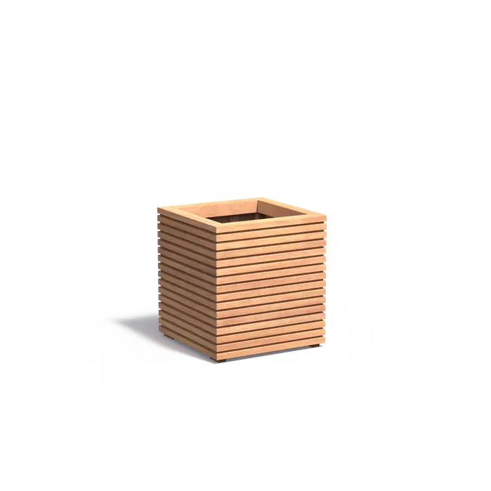 Plantenbak Hardhout 60 x 60 x 60.8 cm