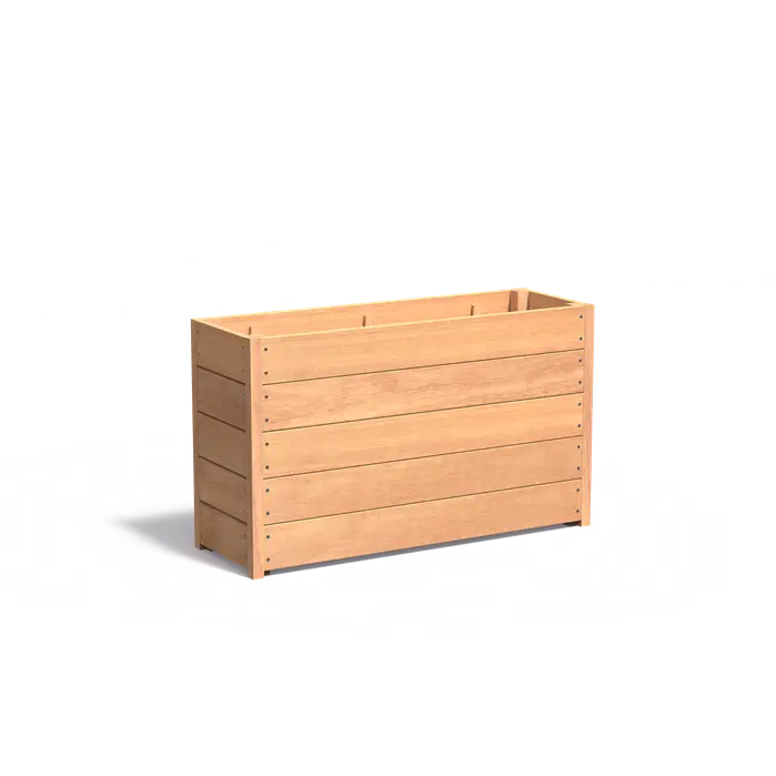 Plantenbak Hardhout 120 x 40 x 71.3 cm