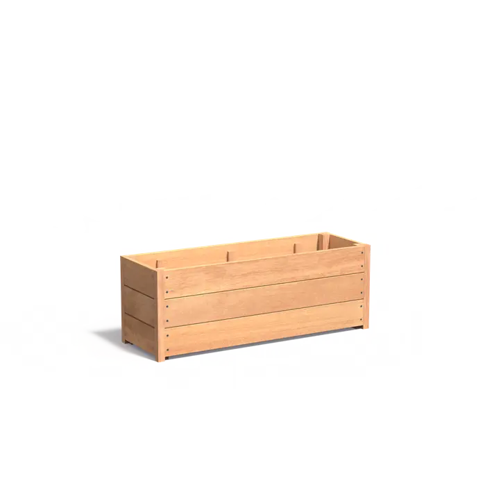 Plantenbak Hardhout 120 x 40 x 43.5 cm