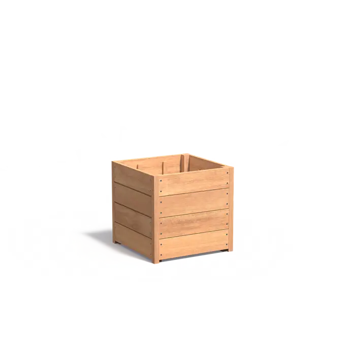 Plantenbak Hardhout 60 x 60 x 57.4 cm