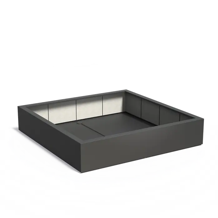 Polyester Plantenbak 200 x 200 x 40 cm