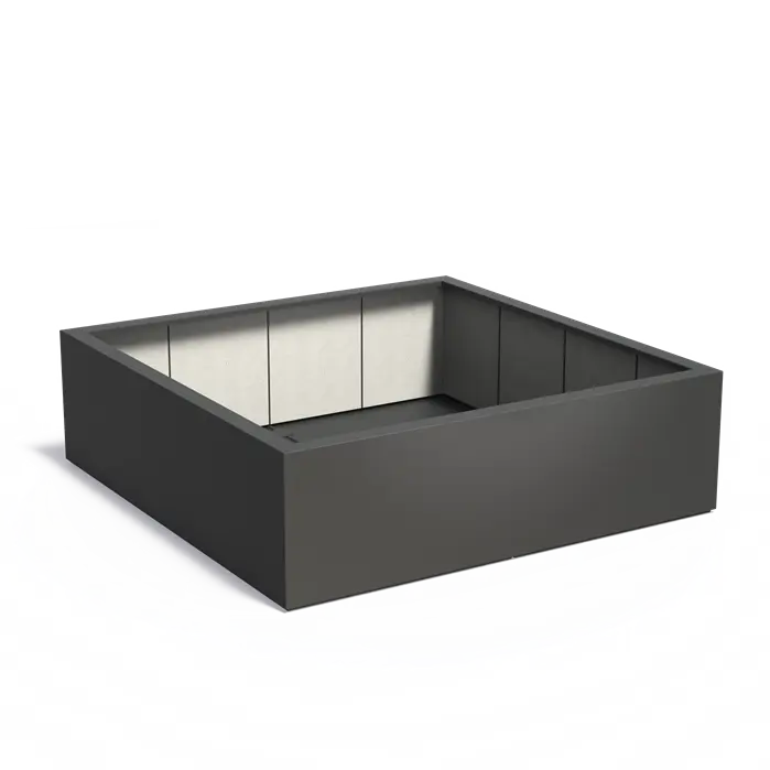 Polyester Plantenbak 200 x 200 x 60 cm