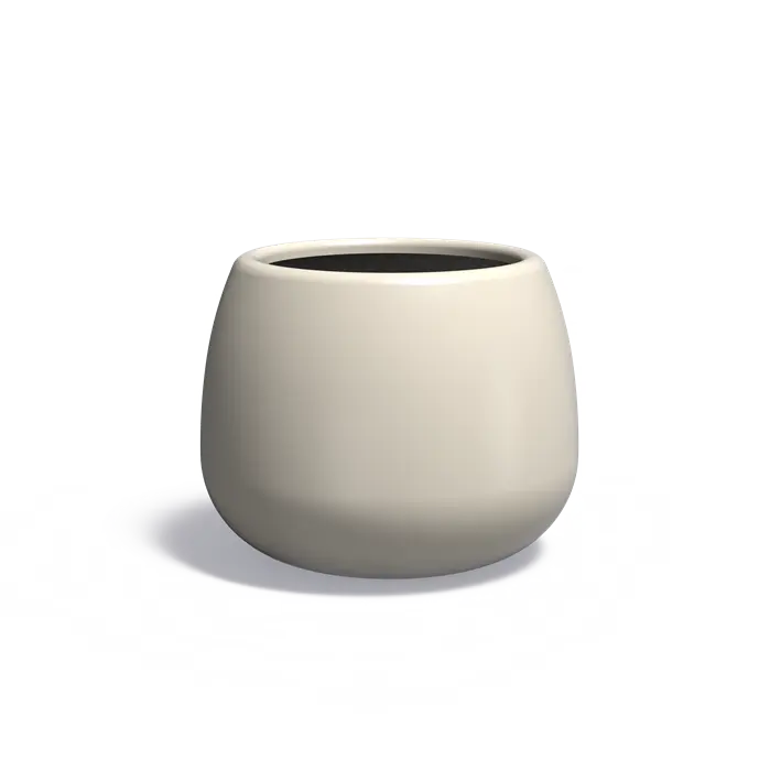 Polyester Plantenbak Rond 100 x 80 cm