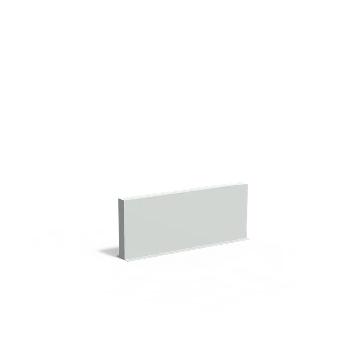 Polyester Tuinmuur 200 x 15 x 80 cm