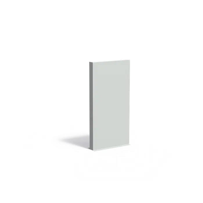 Polyester Tuinmuur 100 x 15 x 200 cm