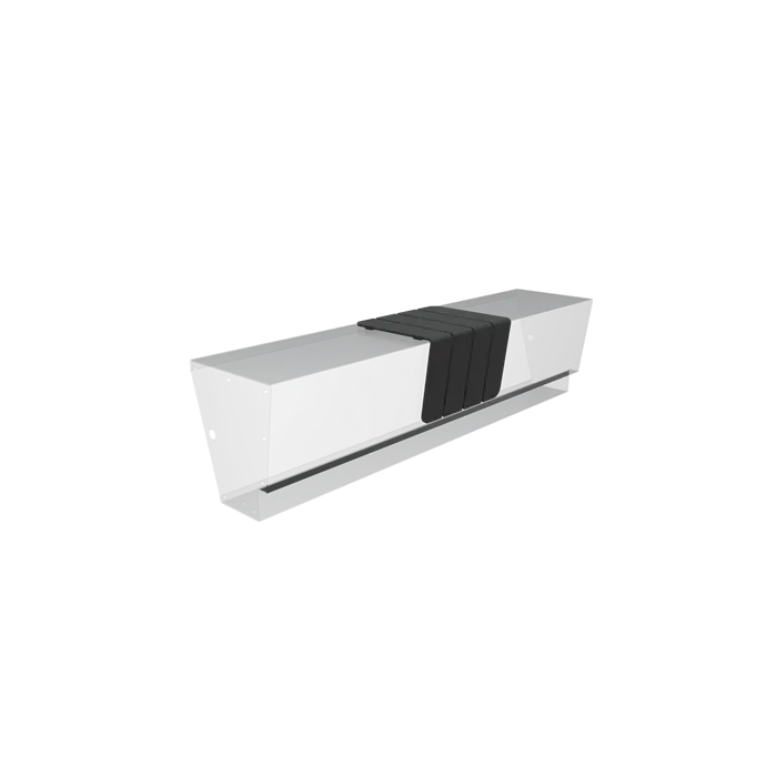 Aluminium Keerwand Zitting 'Revert' 516 x 423 x 353 mm