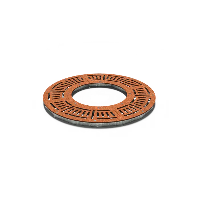 Cortenstaal Boomrooster Rond 1200 x 10 mm