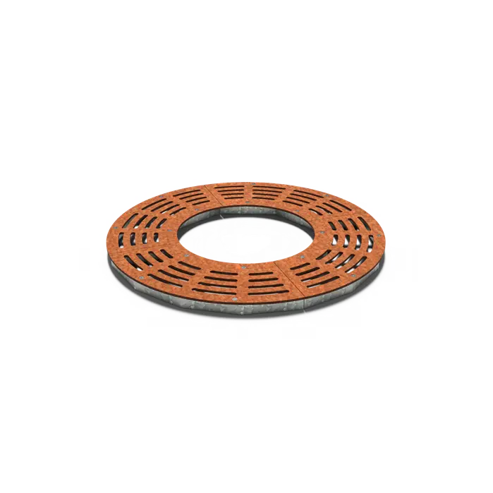Cortenstaal Boomrooster Rond 1200 x 10 mm