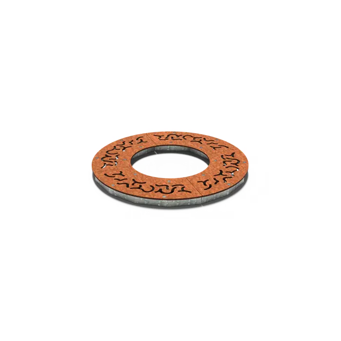 Cortenstaal Boomrooster Rond 980 x 10 mm