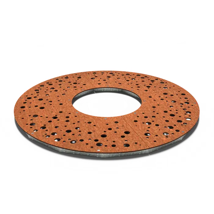 Cortenstaal Boomrooster Rond 1800 x 10 mm
