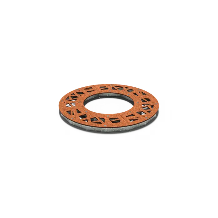 Cortenstaal Boomrooster Rond 980 x 10 mm