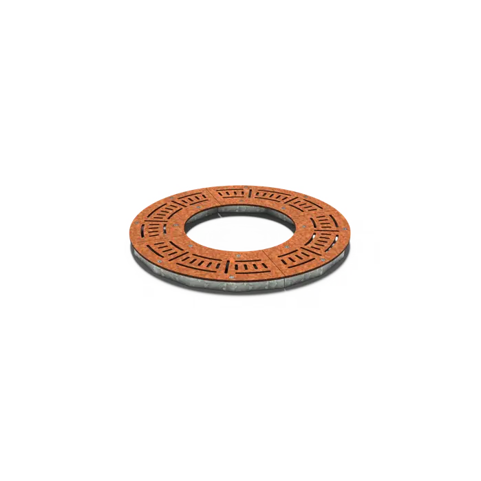 Cortenstaal Boomrooster Rond 980 x 10 mm